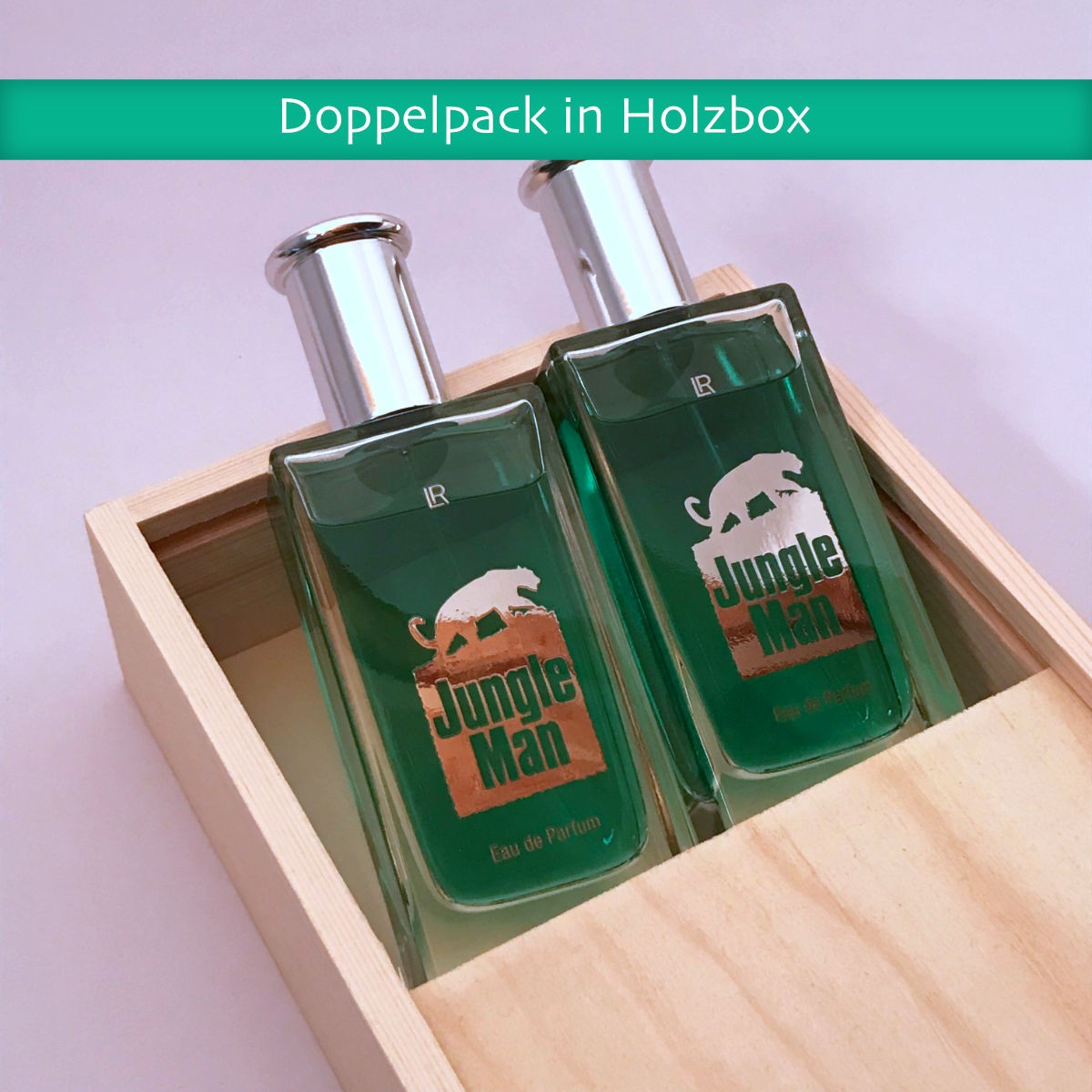 LR Jungle Man Parfum Box