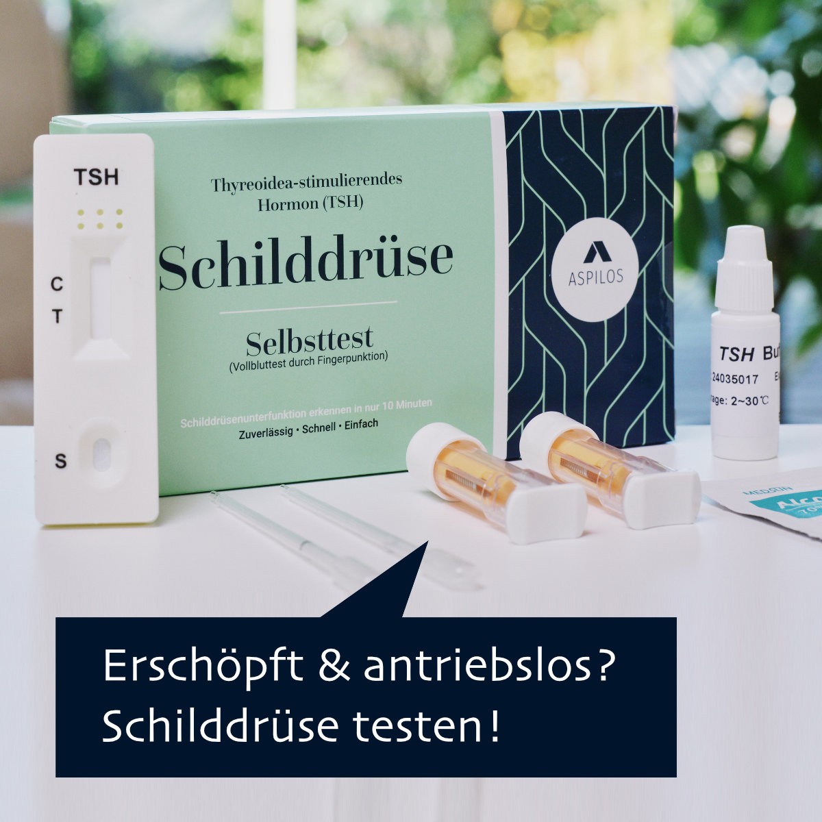 Schilddrüse Bluttest zuhause