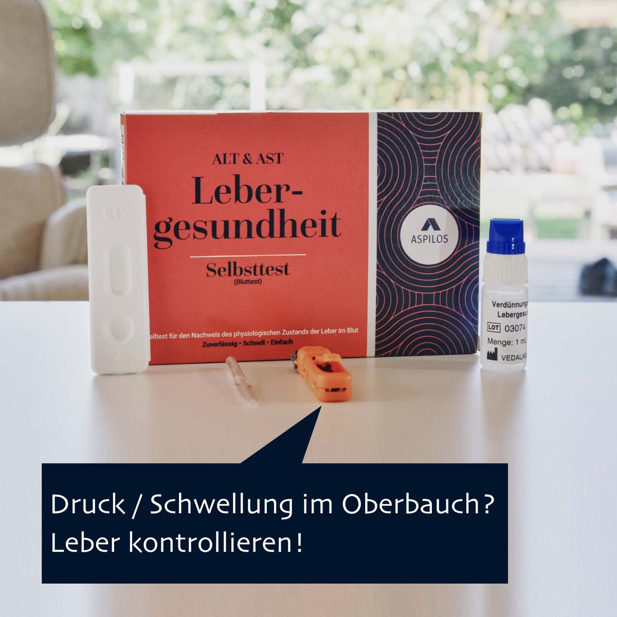 Leber Bluttest zuhause