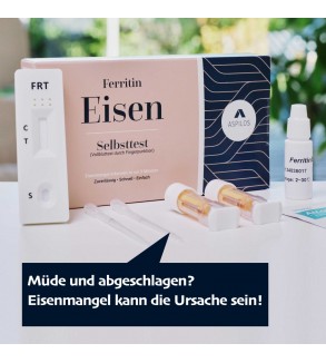 Eisen Bluttest zuhause